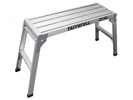 Faithfull Fold Away Step Up Aluminium L100 x H52 x W30cm £95.99